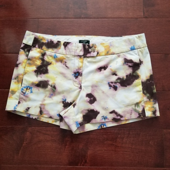 J. Crew Factory Pants - J.Crew Factory Women's Watercolor Shorts Size 8